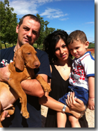 VALENTINA CON FAMIGLIA E KIRA - LUGLIO 2012